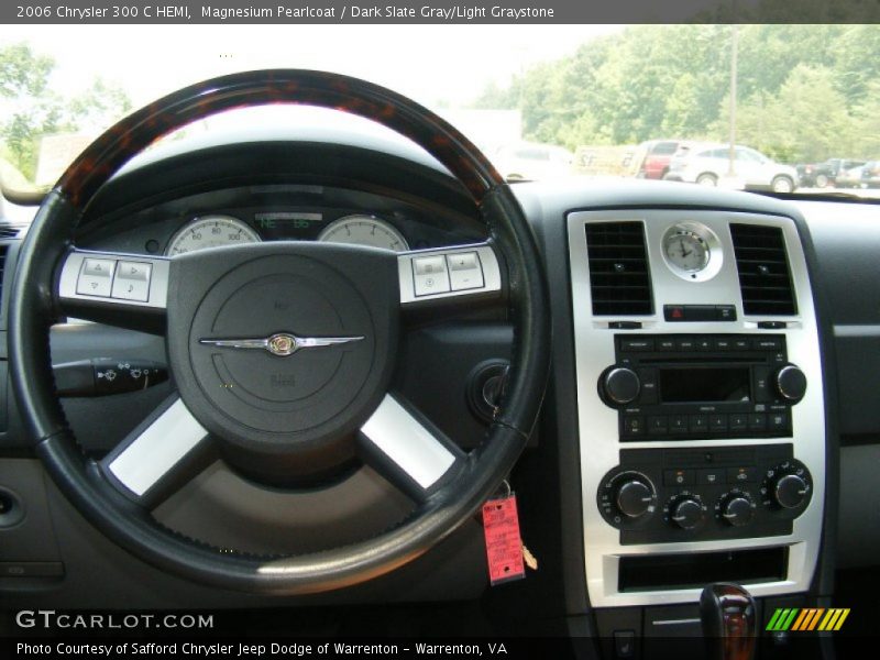 Magnesium Pearlcoat / Dark Slate Gray/Light Graystone 2006 Chrysler 300 C HEMI