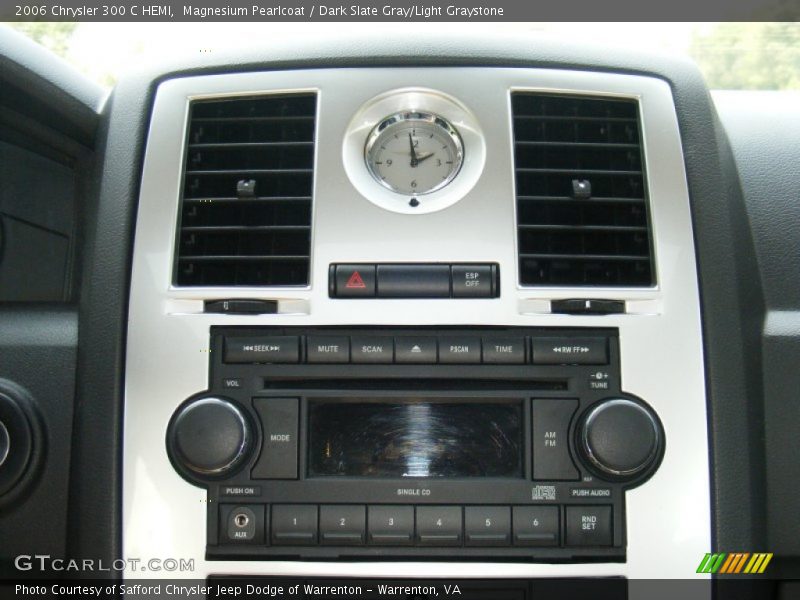 Magnesium Pearlcoat / Dark Slate Gray/Light Graystone 2006 Chrysler 300 C HEMI