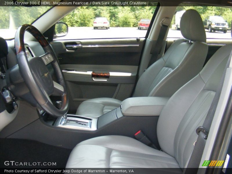 Magnesium Pearlcoat / Dark Slate Gray/Light Graystone 2006 Chrysler 300 C HEMI