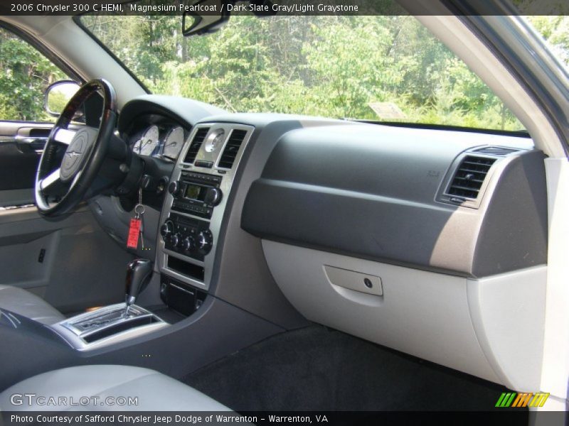 Magnesium Pearlcoat / Dark Slate Gray/Light Graystone 2006 Chrysler 300 C HEMI
