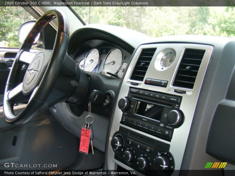 Magnesium Pearlcoat / Dark Slate Gray/Light Graystone 2006 Chrysler 300 C HEMI