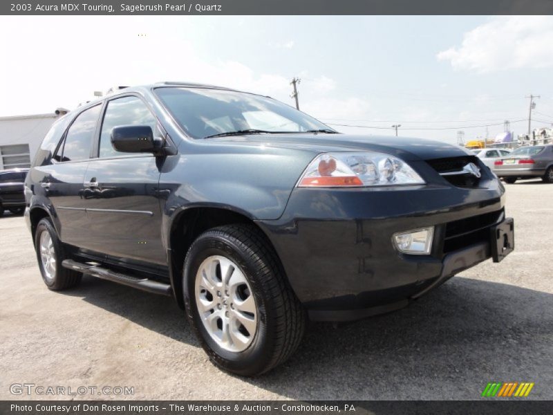 Sagebrush Pearl / Quartz 2003 Acura MDX Touring