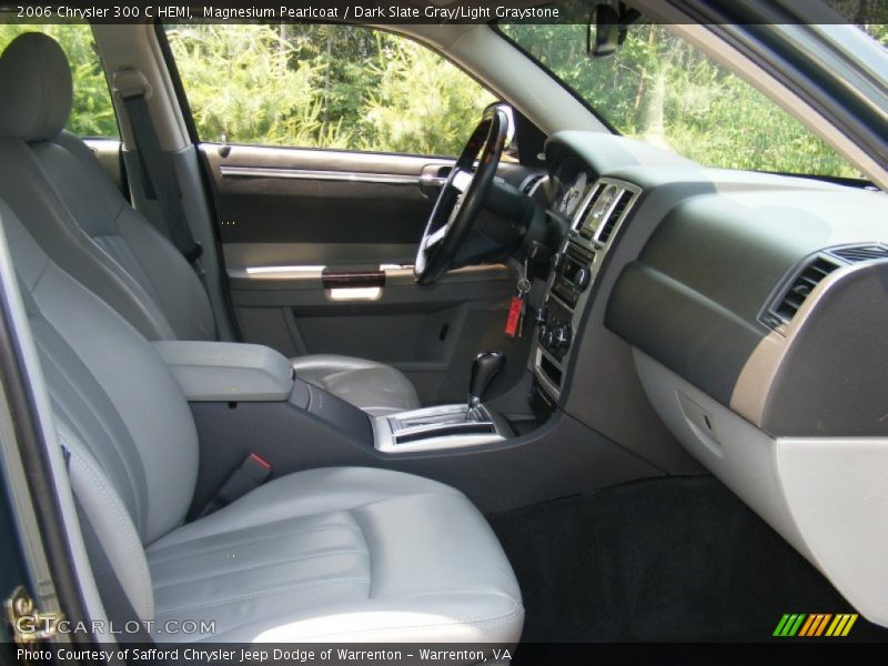 Magnesium Pearlcoat / Dark Slate Gray/Light Graystone 2006 Chrysler 300 C HEMI