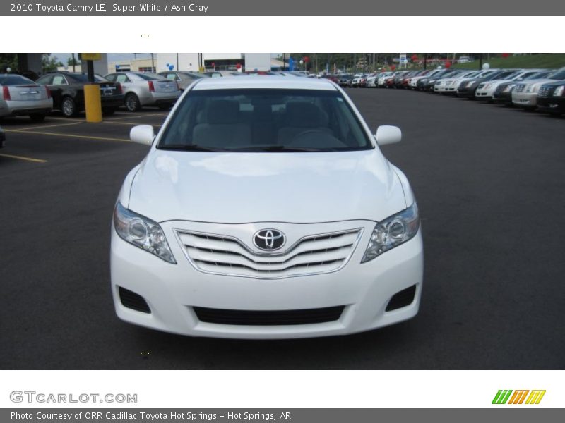 Super White / Ash Gray 2010 Toyota Camry LE
