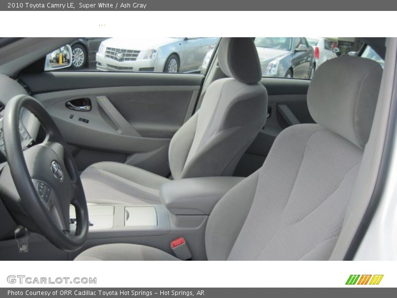 Super White / Ash Gray 2010 Toyota Camry LE