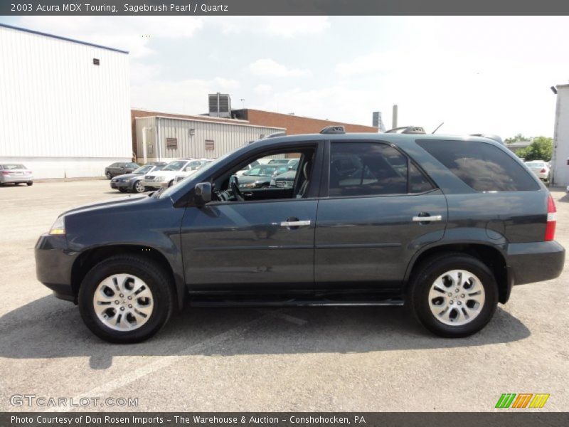 Sagebrush Pearl / Quartz 2003 Acura MDX Touring