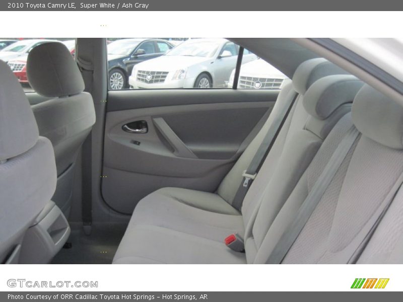 Super White / Ash Gray 2010 Toyota Camry LE