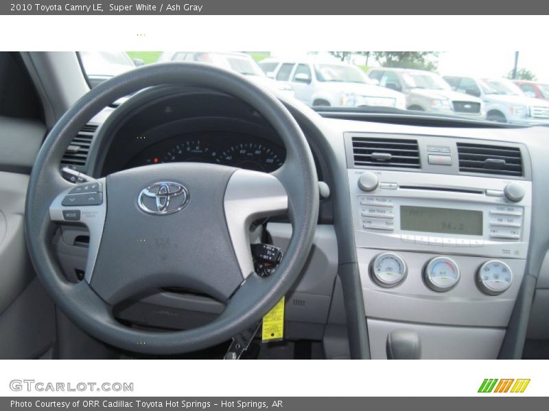 Super White / Ash Gray 2010 Toyota Camry LE