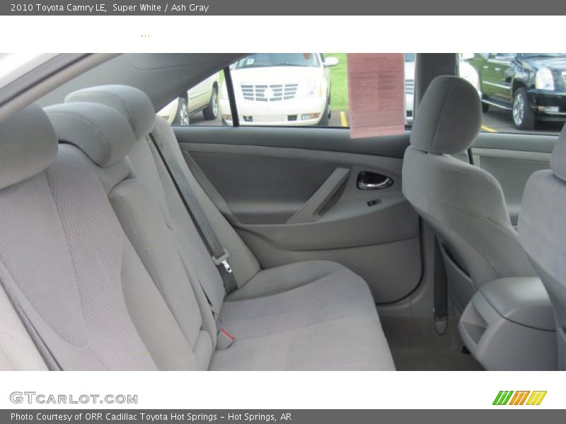 Super White / Ash Gray 2010 Toyota Camry LE