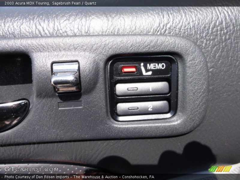 Sagebrush Pearl / Quartz 2003 Acura MDX Touring