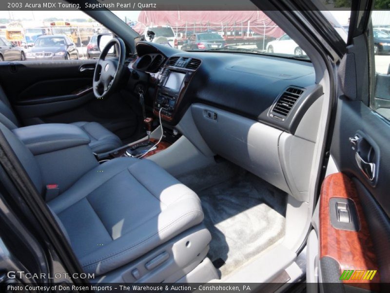 Sagebrush Pearl / Quartz 2003 Acura MDX Touring