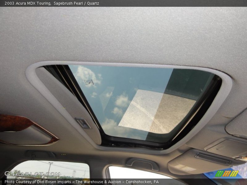 Sagebrush Pearl / Quartz 2003 Acura MDX Touring