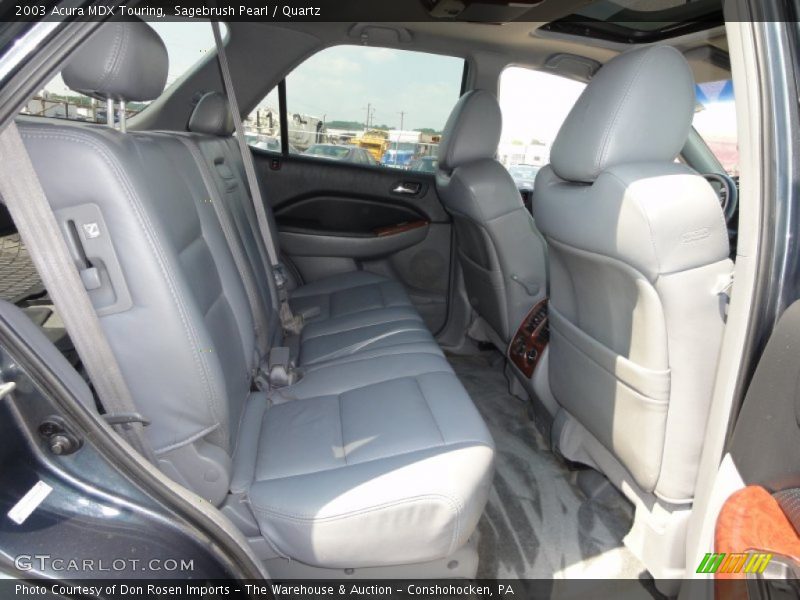 Sagebrush Pearl / Quartz 2003 Acura MDX Touring