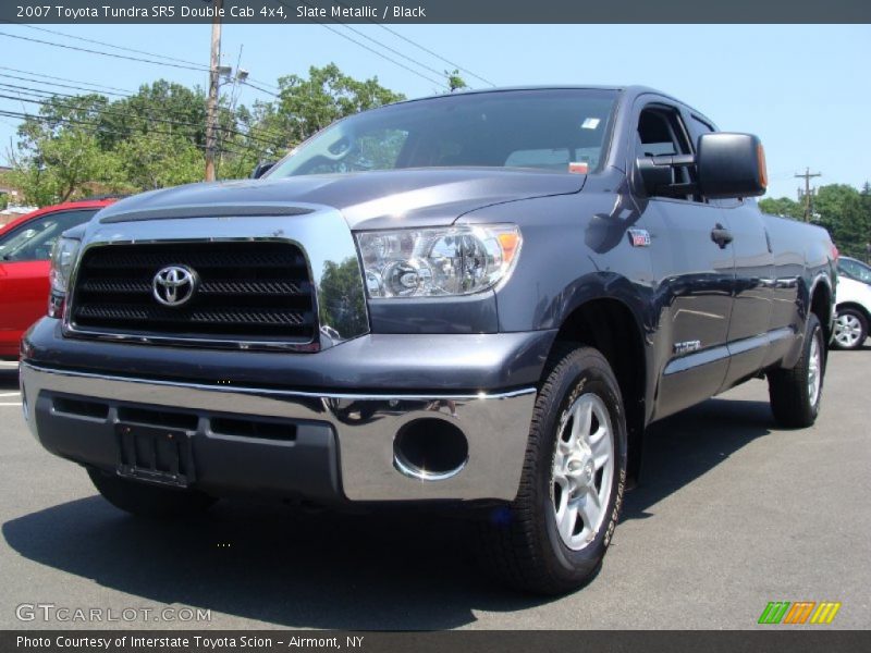 Slate Metallic / Black 2007 Toyota Tundra SR5 Double Cab 4x4
