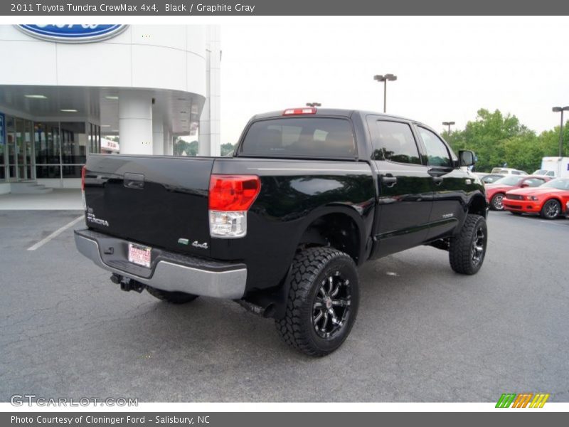 Black / Graphite Gray 2011 Toyota Tundra CrewMax 4x4