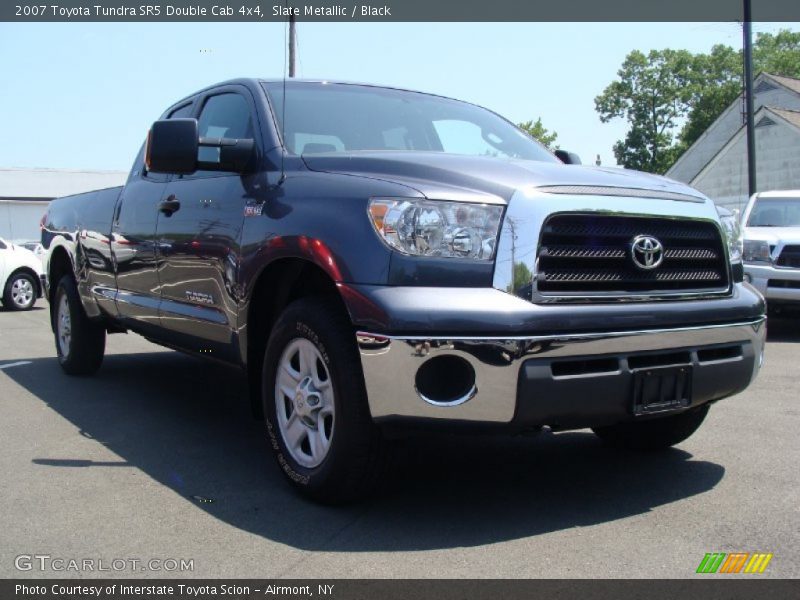 Slate Metallic / Black 2007 Toyota Tundra SR5 Double Cab 4x4
