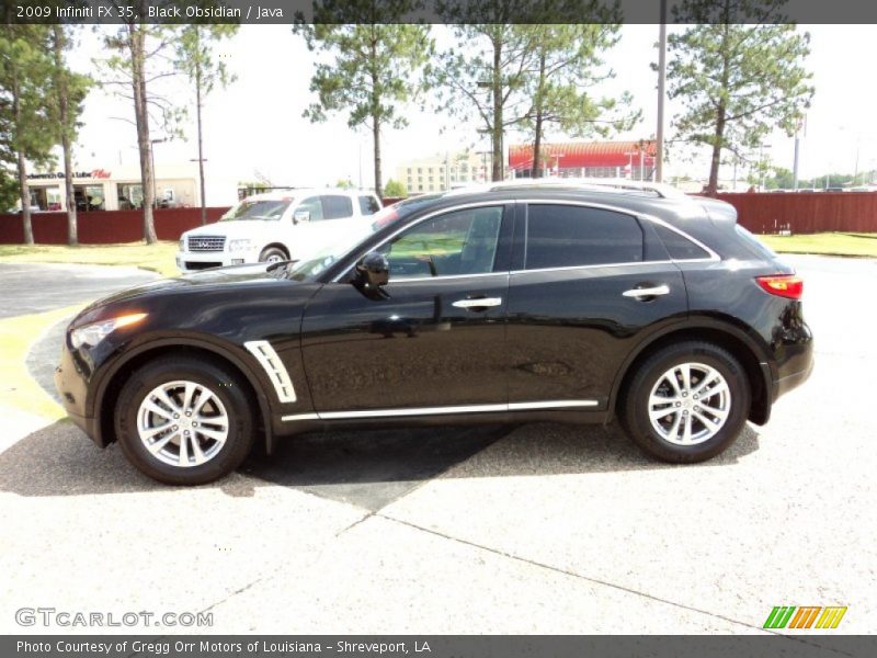 Black Obsidian / Java 2009 Infiniti FX 35