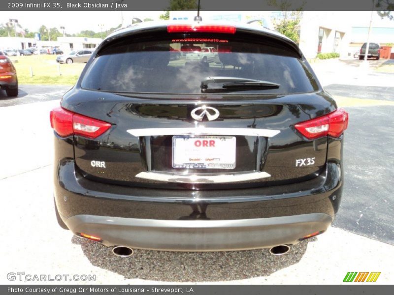 Black Obsidian / Java 2009 Infiniti FX 35