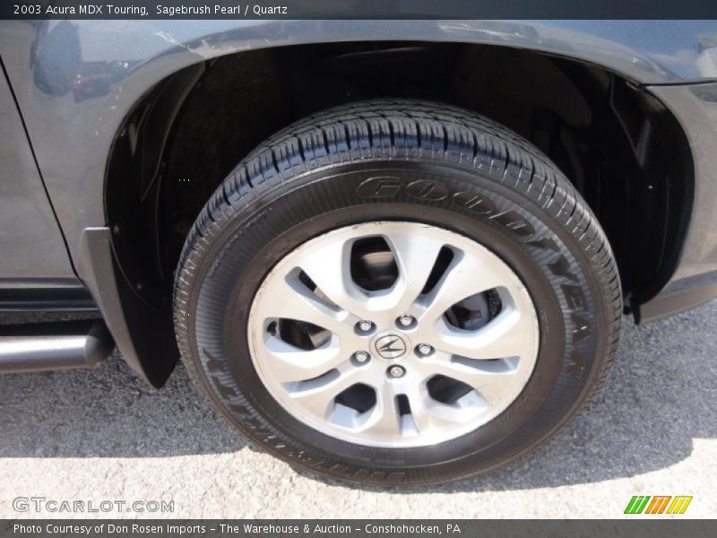 Sagebrush Pearl / Quartz 2003 Acura MDX Touring