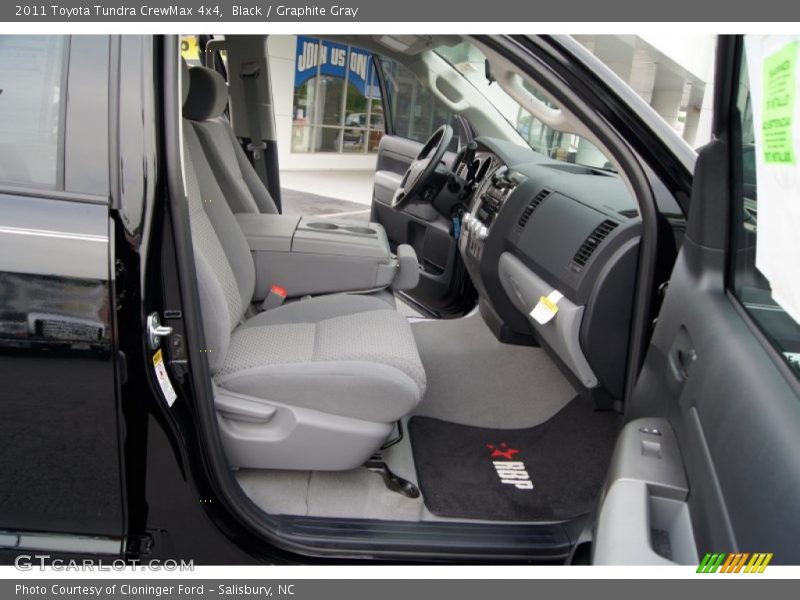  2011 Tundra CrewMax 4x4 Graphite Gray Interior