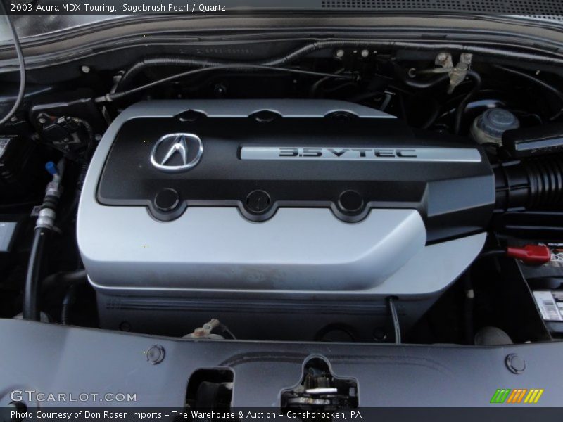  2003 MDX Touring Engine - 3.5 Liter SOHC 24-Valve V6