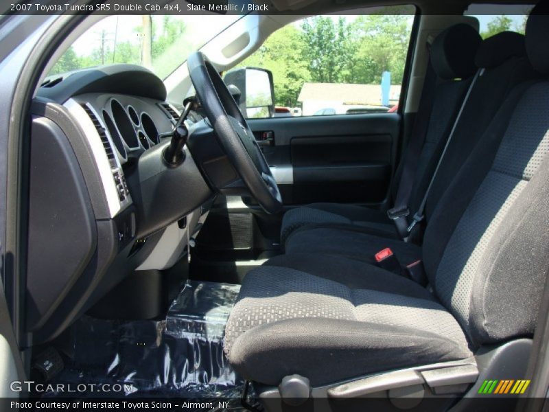 Slate Metallic / Black 2007 Toyota Tundra SR5 Double Cab 4x4