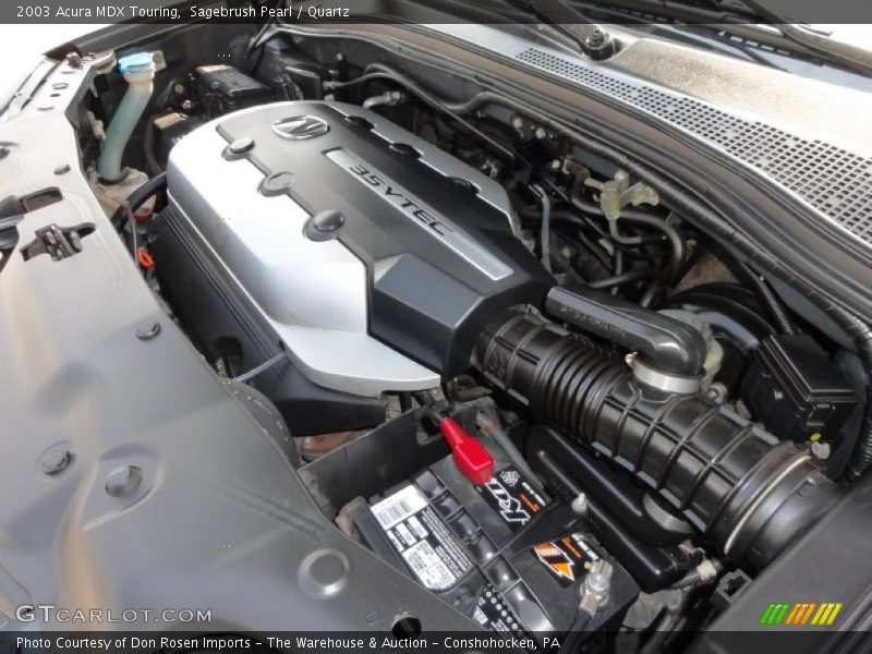  2003 MDX Touring Engine - 3.5 Liter SOHC 24-Valve V6