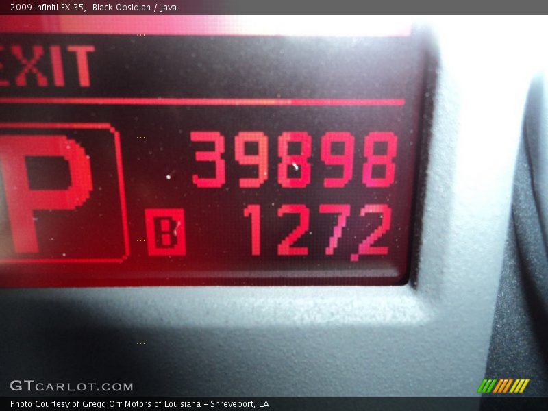 Black Obsidian / Java 2009 Infiniti FX 35