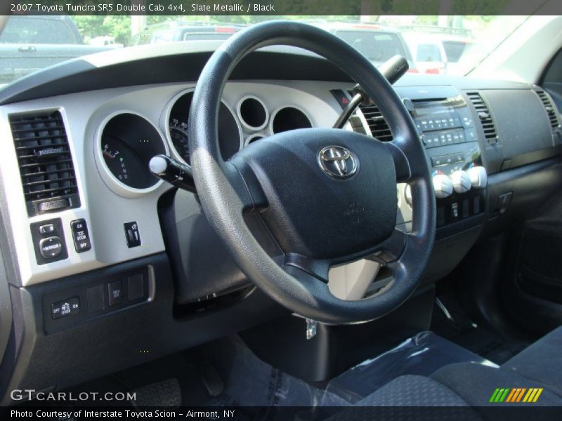 Slate Metallic / Black 2007 Toyota Tundra SR5 Double Cab 4x4