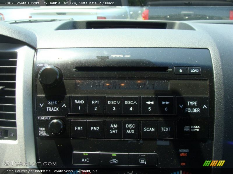 Slate Metallic / Black 2007 Toyota Tundra SR5 Double Cab 4x4