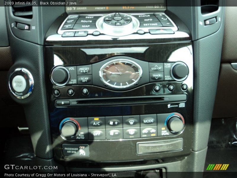 Black Obsidian / Java 2009 Infiniti FX 35