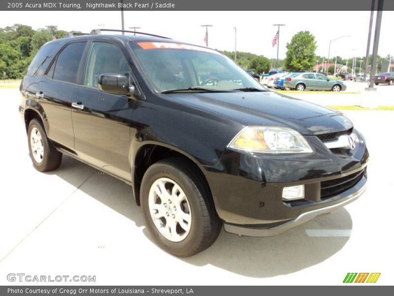 Nighthawk Black Pearl / Saddle 2005 Acura MDX Touring