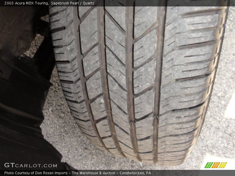 Sagebrush Pearl / Quartz 2003 Acura MDX Touring
