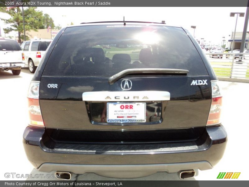 Nighthawk Black Pearl / Saddle 2005 Acura MDX Touring