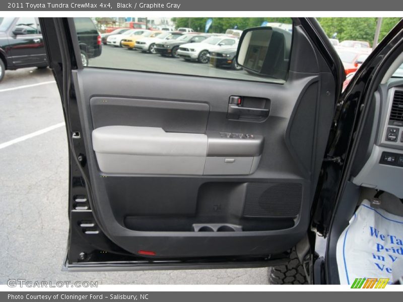 Black / Graphite Gray 2011 Toyota Tundra CrewMax 4x4