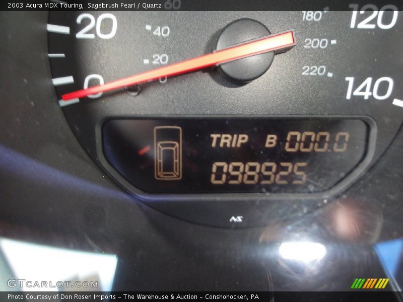 Sagebrush Pearl / Quartz 2003 Acura MDX Touring