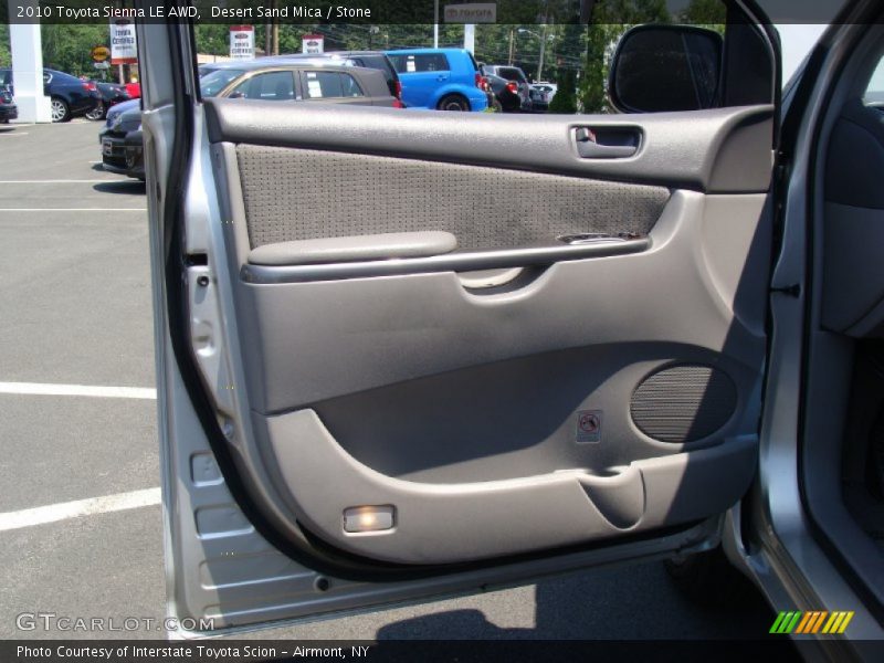 Desert Sand Mica / Stone 2010 Toyota Sienna LE AWD