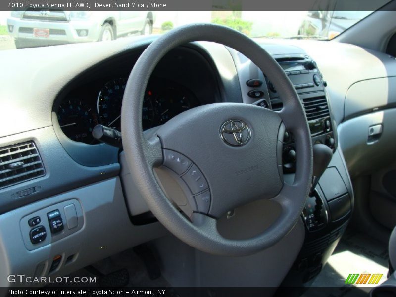 Desert Sand Mica / Stone 2010 Toyota Sienna LE AWD