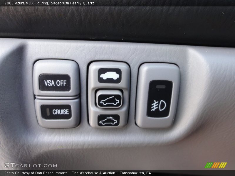 Sagebrush Pearl / Quartz 2003 Acura MDX Touring