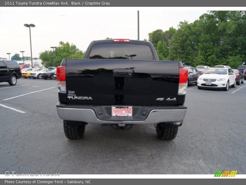 Black / Graphite Gray 2011 Toyota Tundra CrewMax 4x4