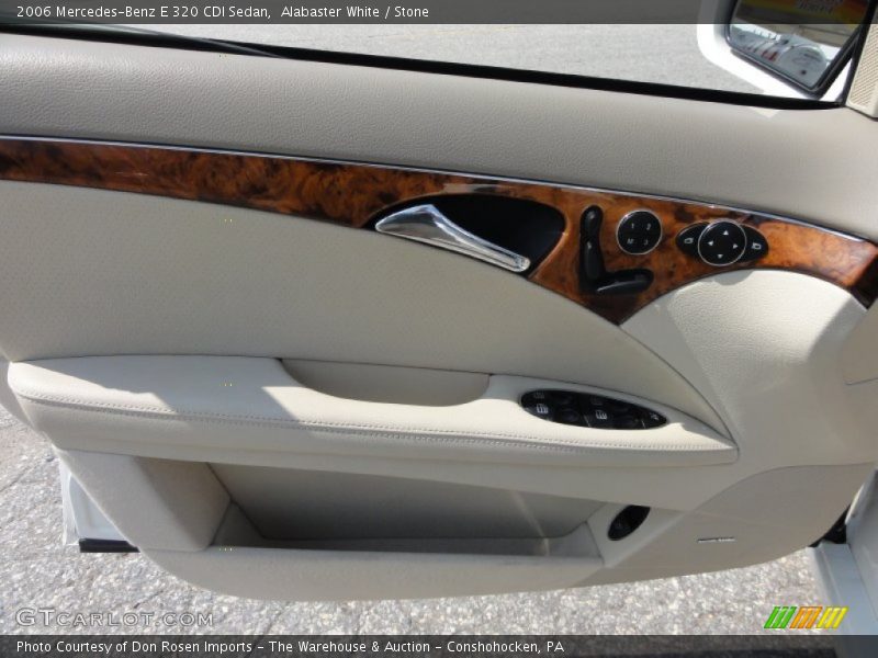 Alabaster White / Stone 2006 Mercedes-Benz E 320 CDI Sedan