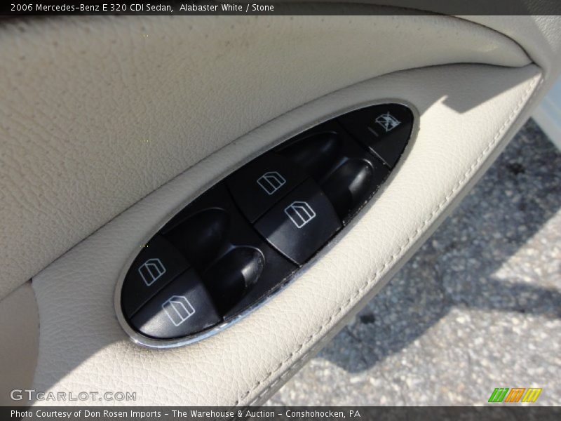 Alabaster White / Stone 2006 Mercedes-Benz E 320 CDI Sedan