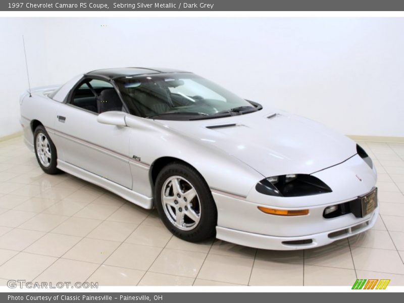 Sebring Silver Metallic / Dark Grey 1997 Chevrolet Camaro RS Coupe