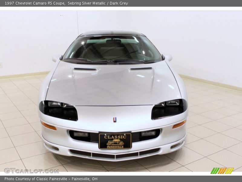 Sebring Silver Metallic / Dark Grey 1997 Chevrolet Camaro RS Coupe