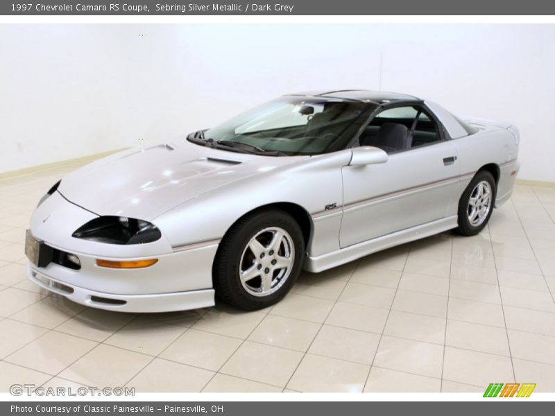 Sebring Silver Metallic / Dark Grey 1997 Chevrolet Camaro RS Coupe