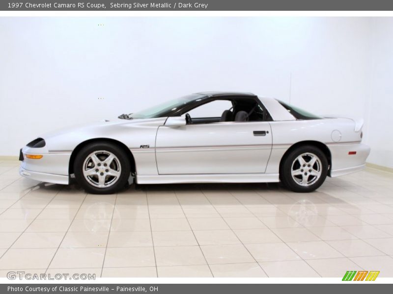 Sebring Silver Metallic / Dark Grey 1997 Chevrolet Camaro RS Coupe