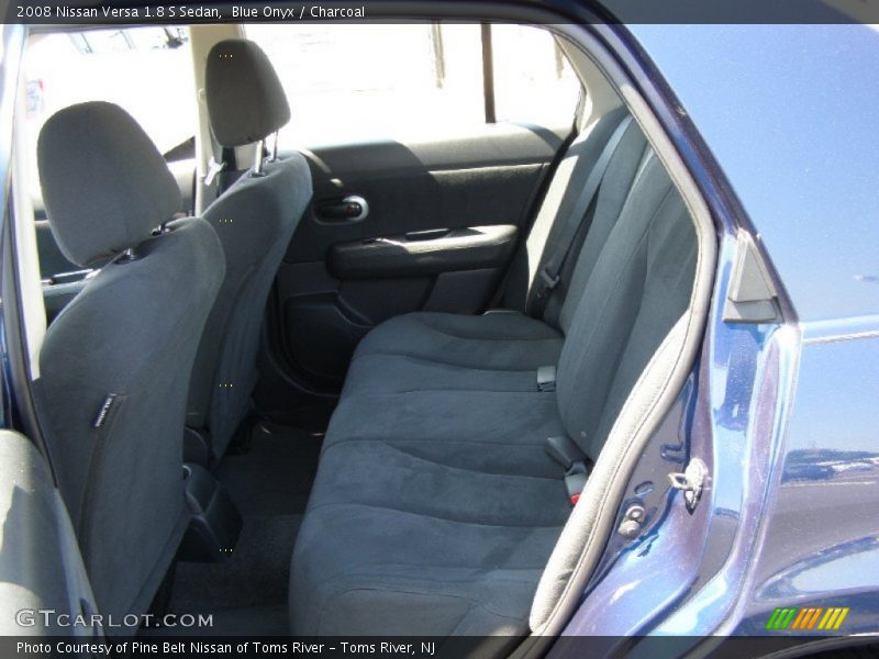 Blue Onyx / Charcoal 2008 Nissan Versa 1.8 S Sedan