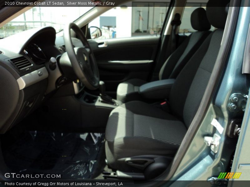 Silver Moss Metallic / Gray 2010 Chevrolet Cobalt LT Sedan