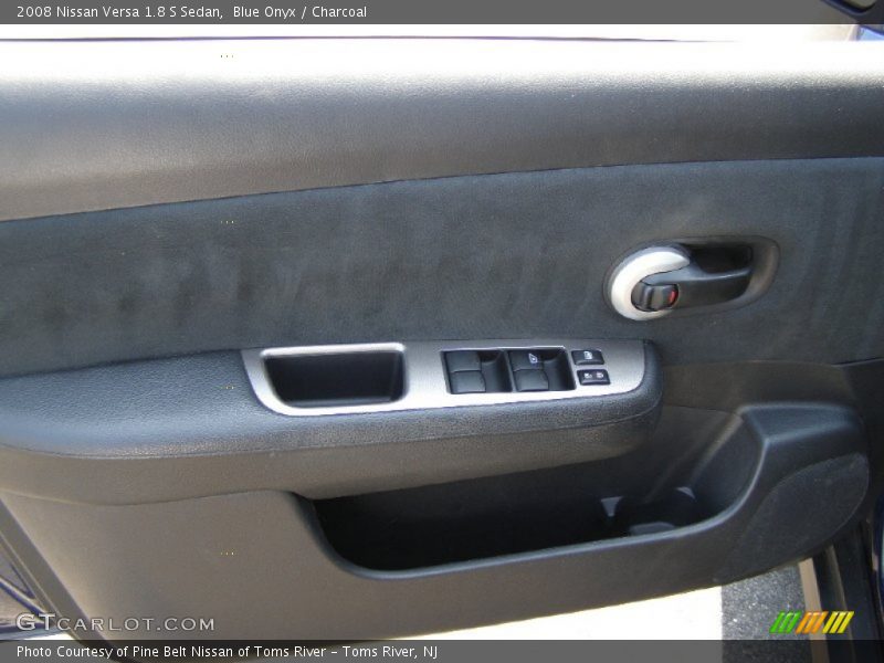 Blue Onyx / Charcoal 2008 Nissan Versa 1.8 S Sedan