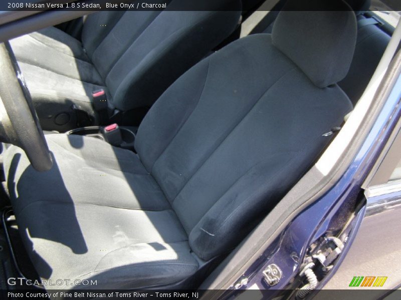 Blue Onyx / Charcoal 2008 Nissan Versa 1.8 S Sedan